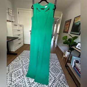 Calvin Klein Womens Jumpsuit Green Size 12